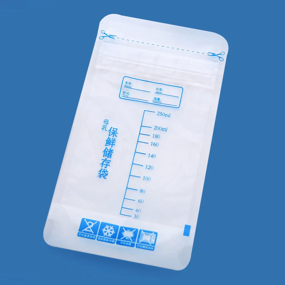 30 шт 250 мл пакет для хранения грудного молока Хранения Детского Питания