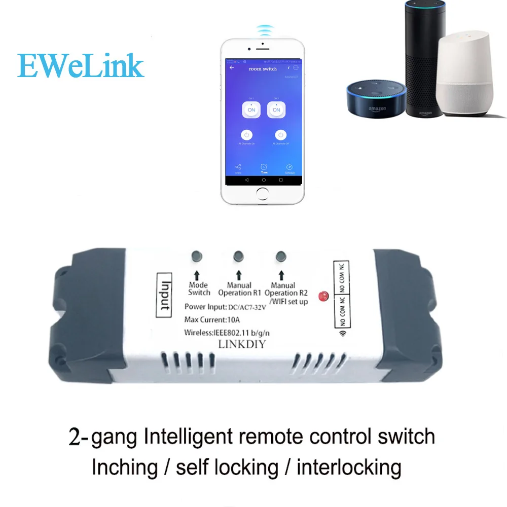 Smart переключатель Wi-Fi беспроводной модуль реле умный дом автоматизация для