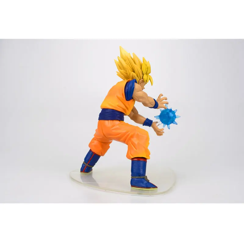 Dragon Ball анимация Супер Саян Сон Гоку Ударная Волна ПВХ фигурка Коллекционная