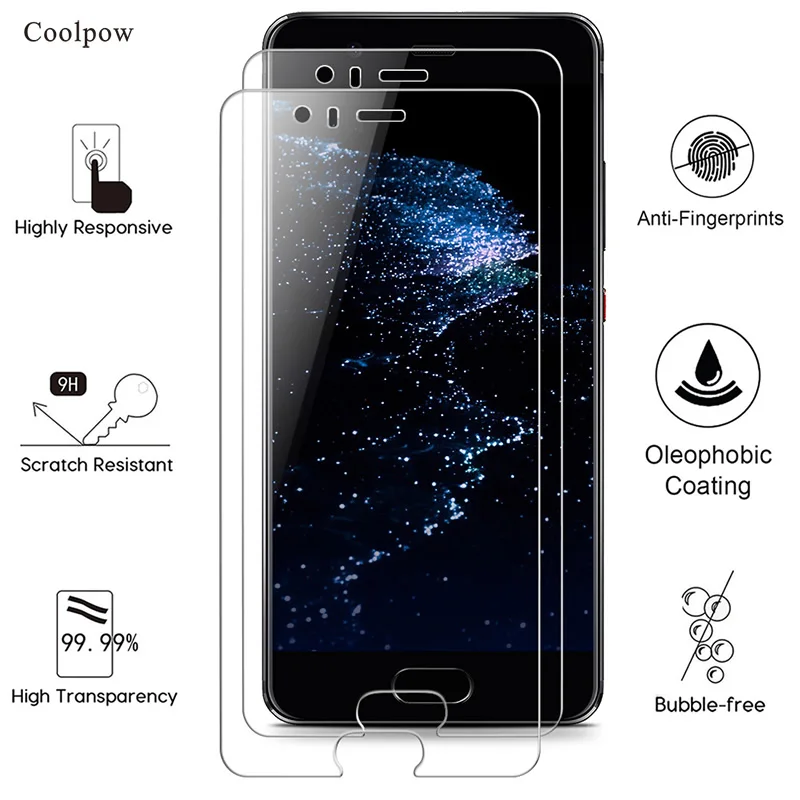 9 H взрывозащищенные Экран протектор для huawei P10 Lite плюс P20 Pro P8 P9 P Smart Коврики 10 Honor 7 8