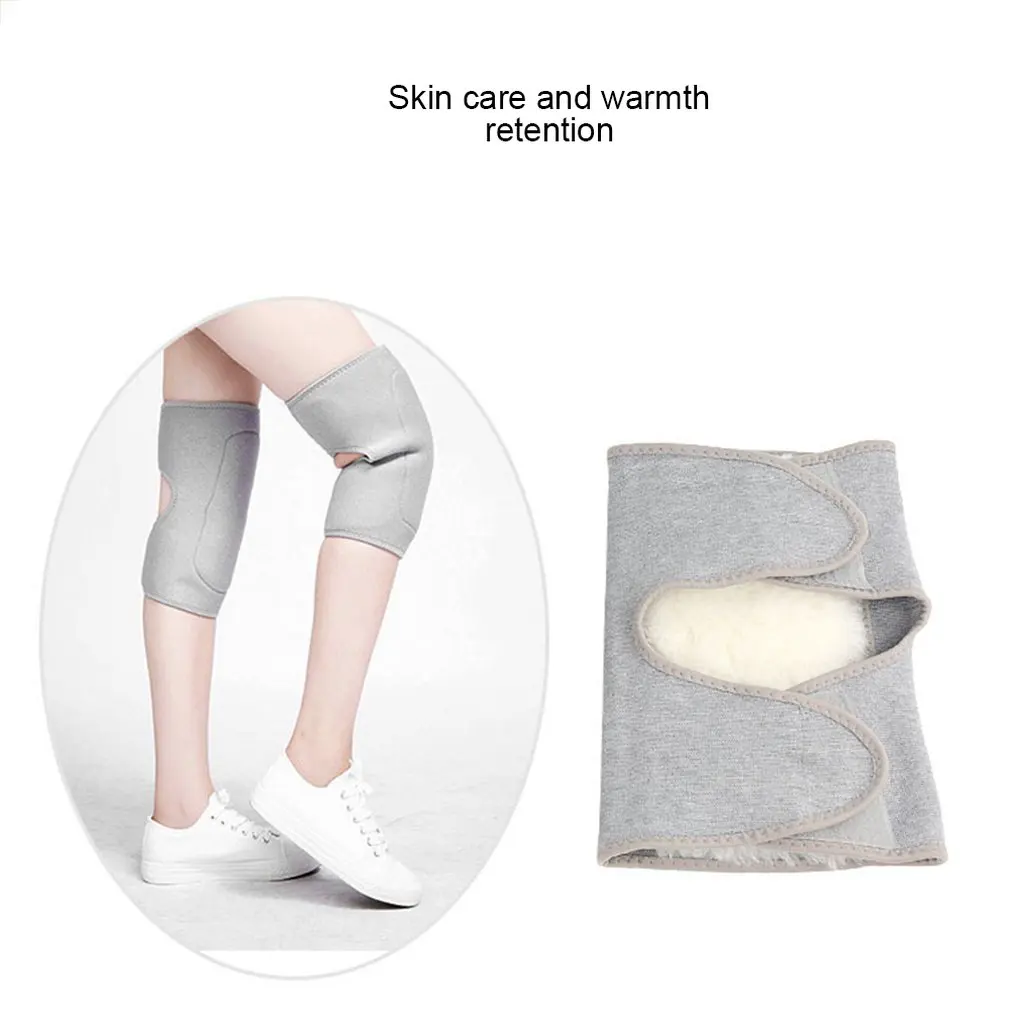 Новинка 2020 шерстяные наколенники теплые гетры утепленные из бамбукового угля