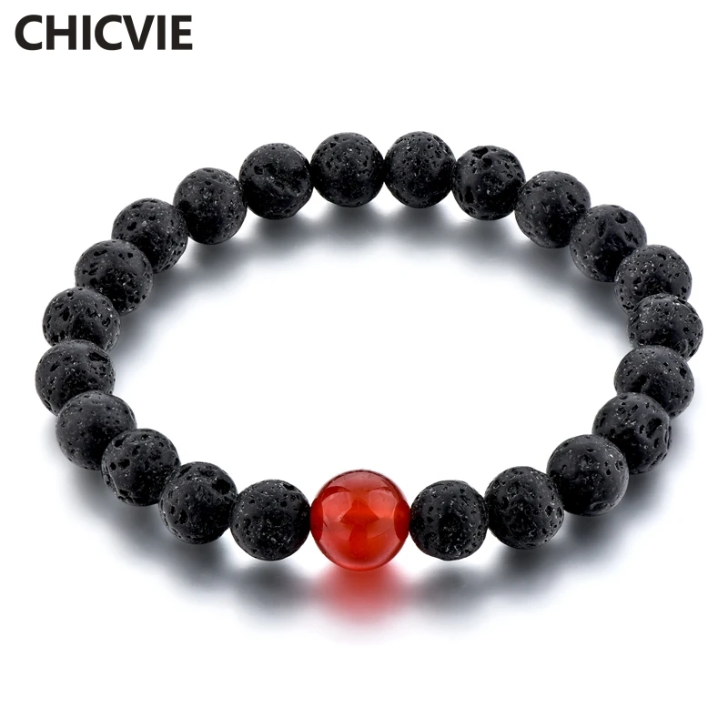 CHICVIE красный браслет с подвесками браслеты для женщин ювелирные изделия