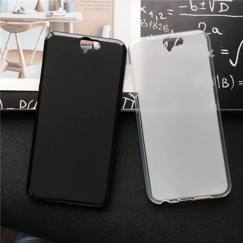 Мягкий силиконовый защитный чехол для HTC One A9 Aero A9W TPU мобильного телефона черный