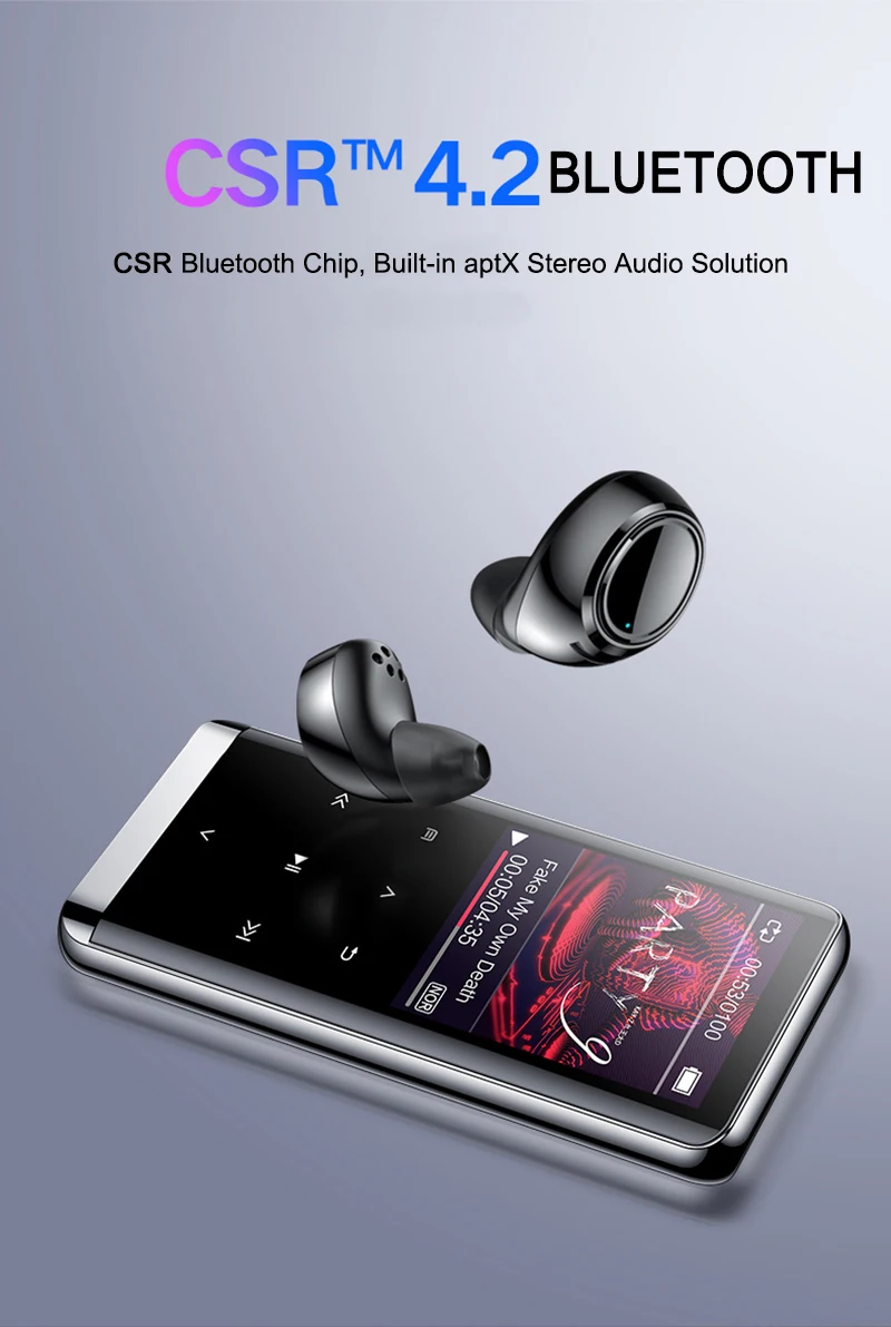 Savetek без потерь HiFi MP3 плеер 8 Гб 16 Гб Mp3 спортивные плееры музыкальный плеер аудио плеер сенсорный ключ с fm-радио диктофон