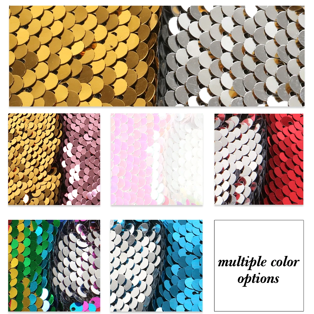 David accessories 6 шт./компл. 20*34 см обратимые Блестки из искусственной кожи в стиле пэчворк волос сумка с бантом чехол для телефона «сделай сам», 1Yc6260