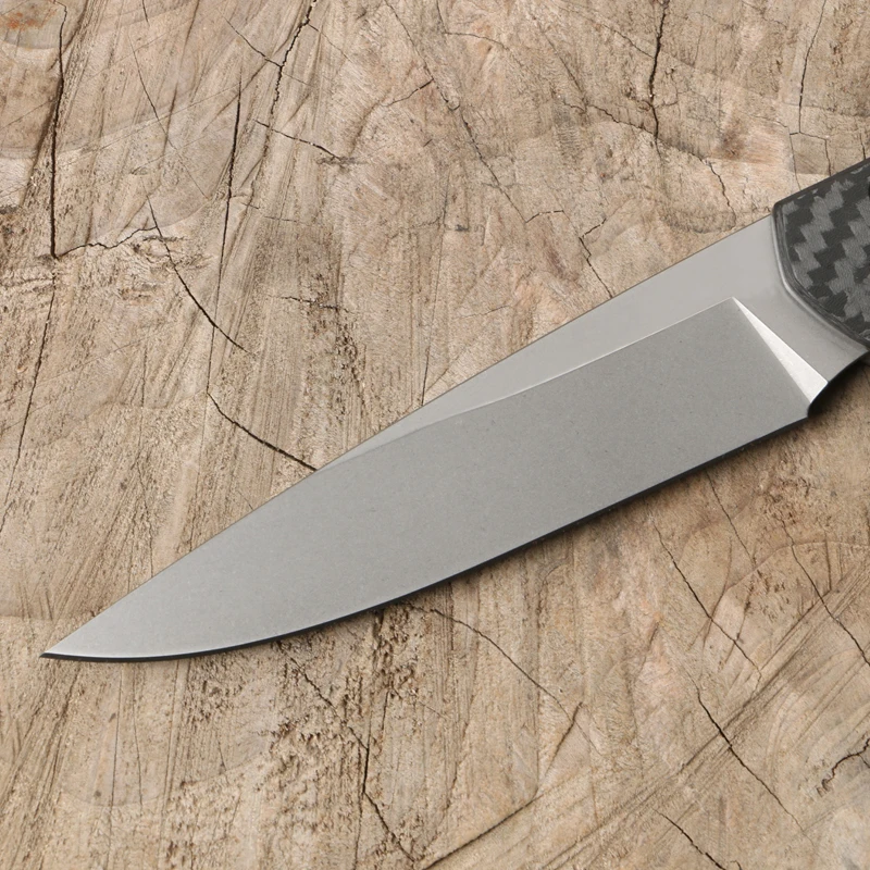 Green Thorn 110b оси m390 CF titanium + углеродного волокна обработки маленький складной нож