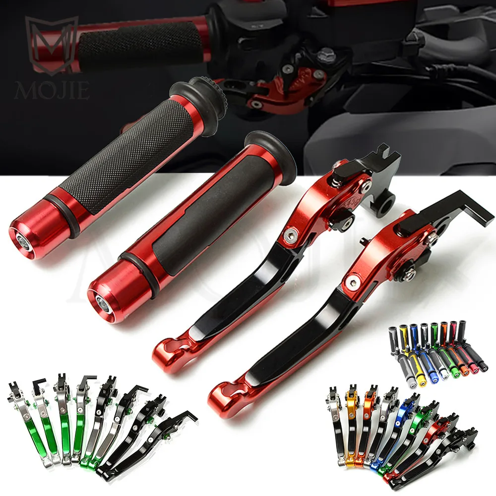 Motorcycle Brake Clutch Lever Grips CNC Adjustable Folding Levers Hand Grip For Kawasaki Z750 Z 750 2007-2012 2011 | Автомобили и