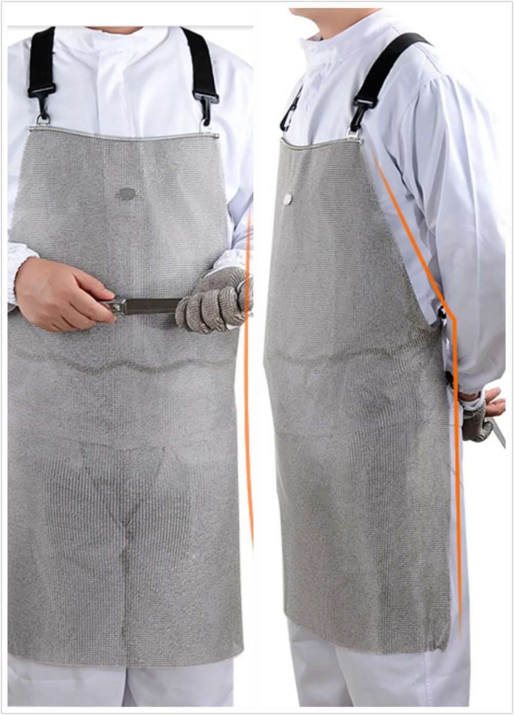 Ремни из ТПУ для фартука нержавеющей стали|Защитный костюм| |