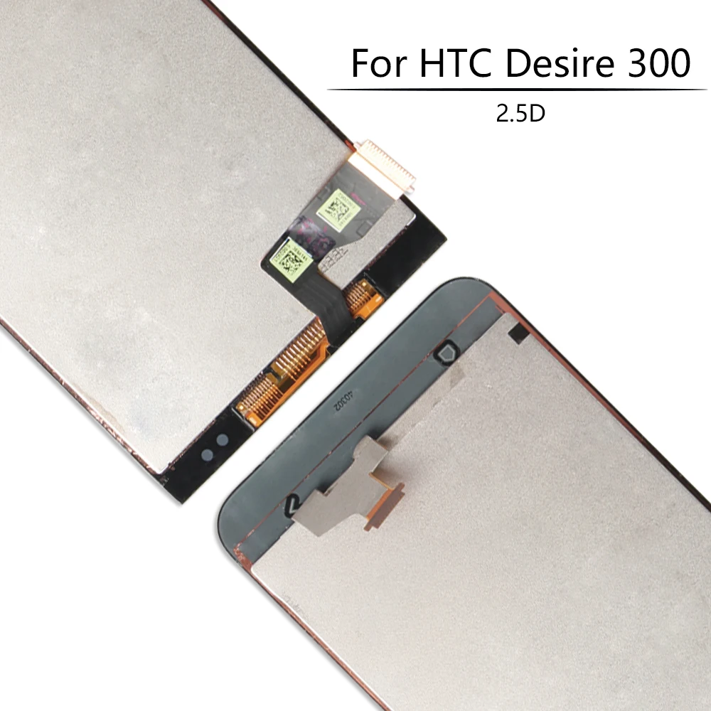 ЖК-дисплей Sinbeda 4 3 дюйма сенсорный экран с рамкой для HTC Desire 300 дигитайзер дисплей