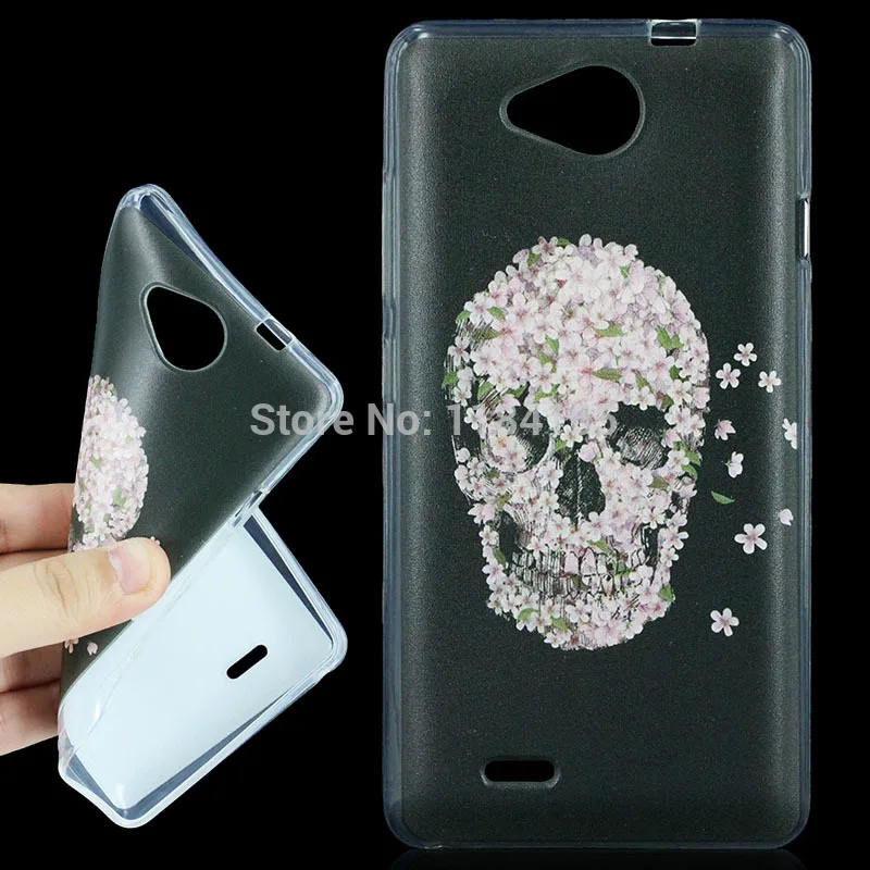 Мода Красочные 10 Модели Прочный ТПУ Soft Case для ZTE Blade GF3 Кожи Силикона Геля Задняя