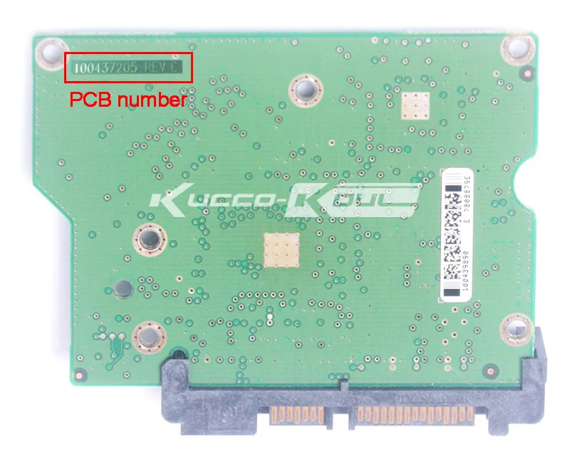 Запчасти для жестких дисков PCB Логическая плата печатная 100437205 Seagate 3 5 SATA hdd