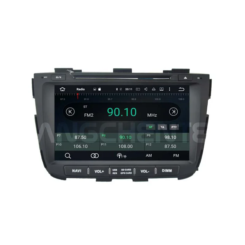2 Din автомагнитола gps Android 9 для KIA SORENTO 2013 с Bluetooth WiFi зеркальная ссылка dvd плеер