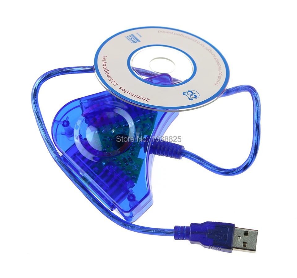 Игровой USB-переходник Joypad для двух игровых приставок Кабель-адаптер PS2 Dual Playstation 2