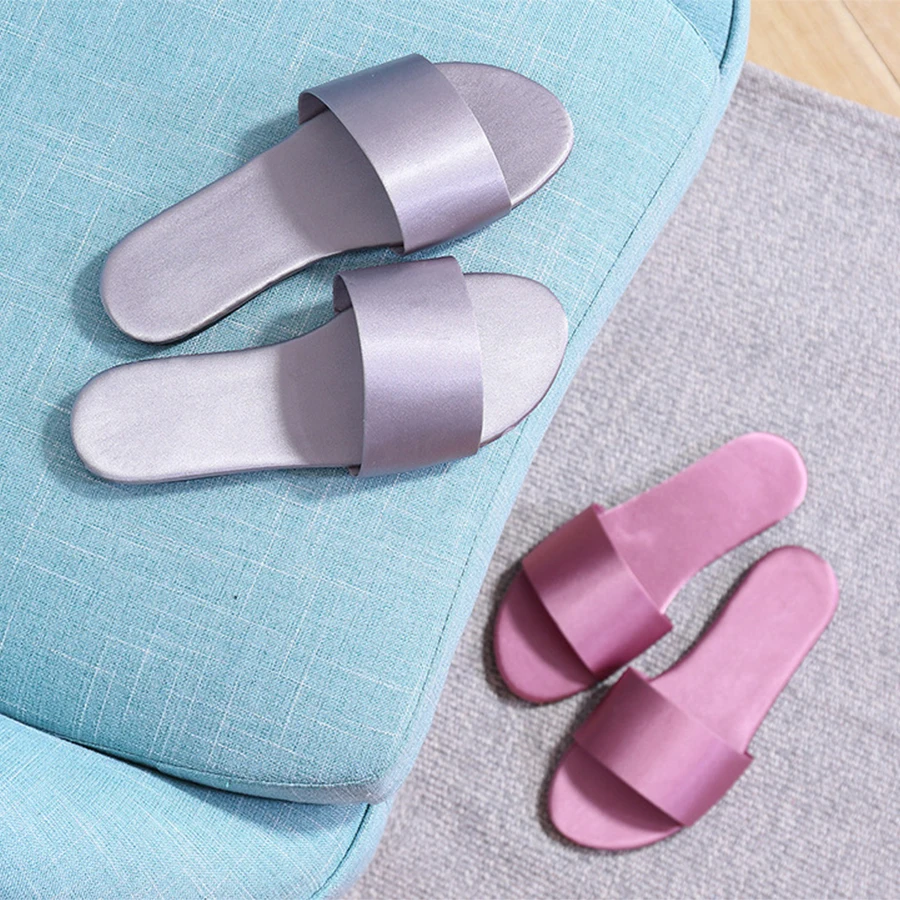 

Summer Women Slides Fashion Ladies Home Slippers Sandals Indoor Bathroom Slippers Beach Flip Flops Shoes Woman Outside