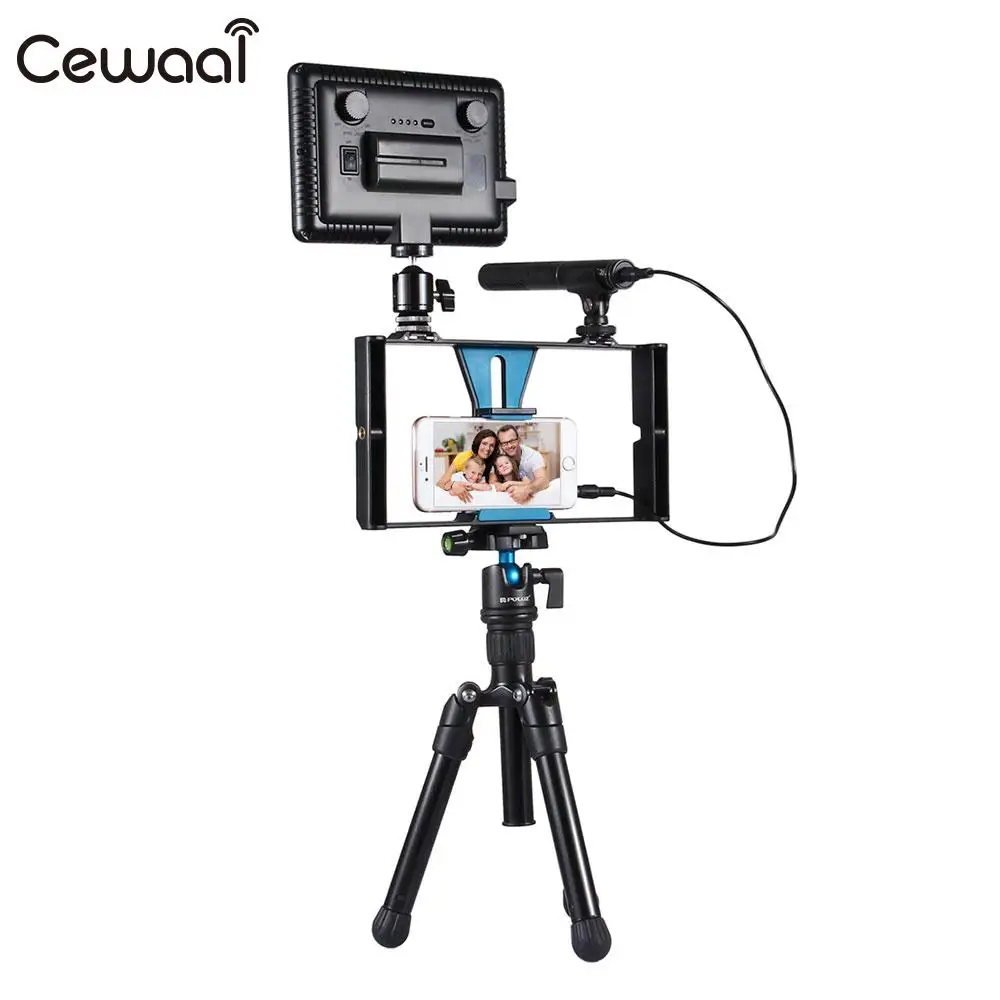 ABS для PULUZ ручка Видео Rig Vlogging съемки Filmmaking Прочный портативный | Электроника