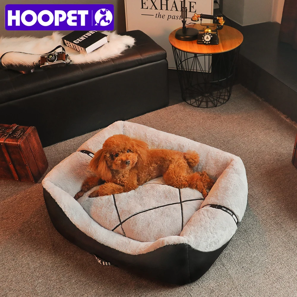 HOOPET кровать для собак и кошек теплый домашний домик домашних питомцев подушка