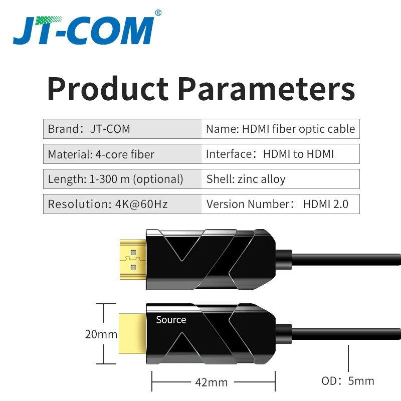Кабель HDMI 2,0 4K 60Hz волоконно-оптический кабель HDMI 2,0 2.0a 2.0b HDR для HDTV Xiaomi коробка проектор PS4 Кабель HDMI 2 м 3 м 5 м 10 м-100 м