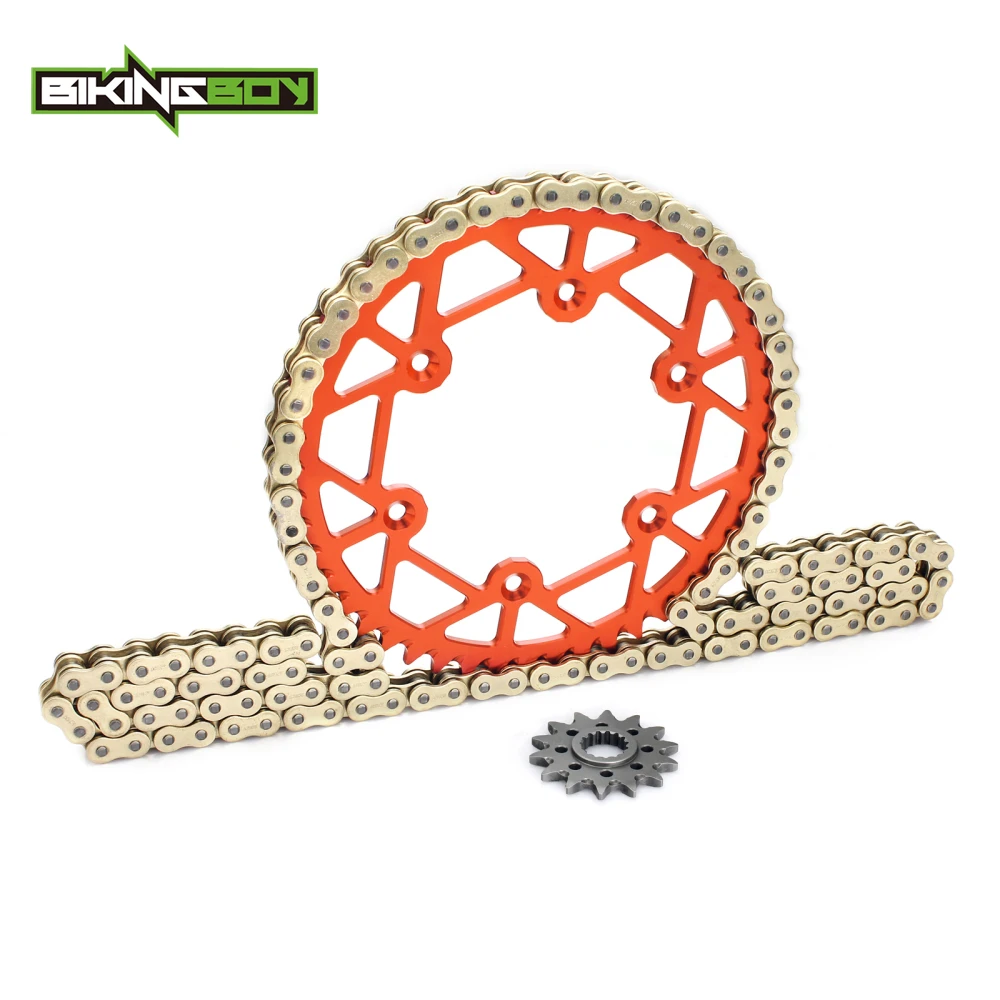 BIKINGBOY для HUSABERG FE 250 13 2014 TE 300 11 14 450 08 Передняя T Задняя звездочка 48T 52T 520 120 звенья X ring