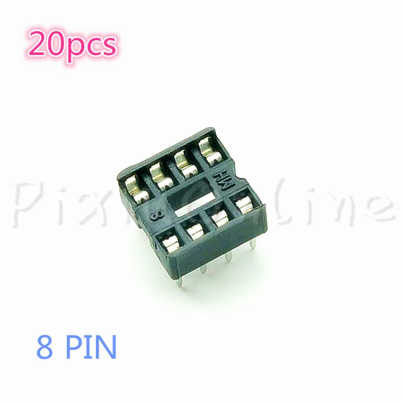 20 шт ST079b 8 Pin DIP8 ИС адаптер паяльник с разъемом типа IC чип базовый продать выгодное