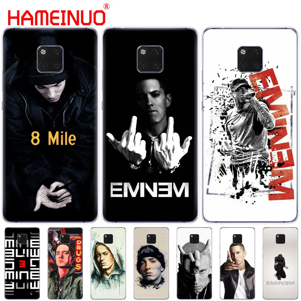 HAMEINUO хип хоп раппер Эминем рэп чехол для телефона huawei NOVA 3 3i mate 20 pro для honor 8x Max Note 10
