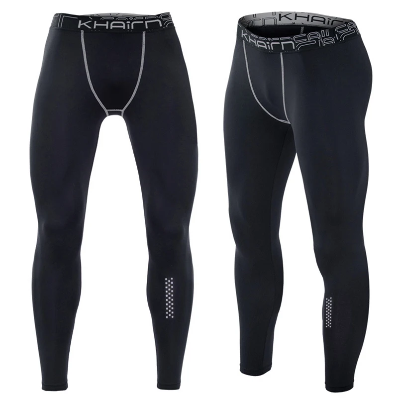 Компрессионный мужской спортивный костюм 3 шт. комплект для бега на открытом