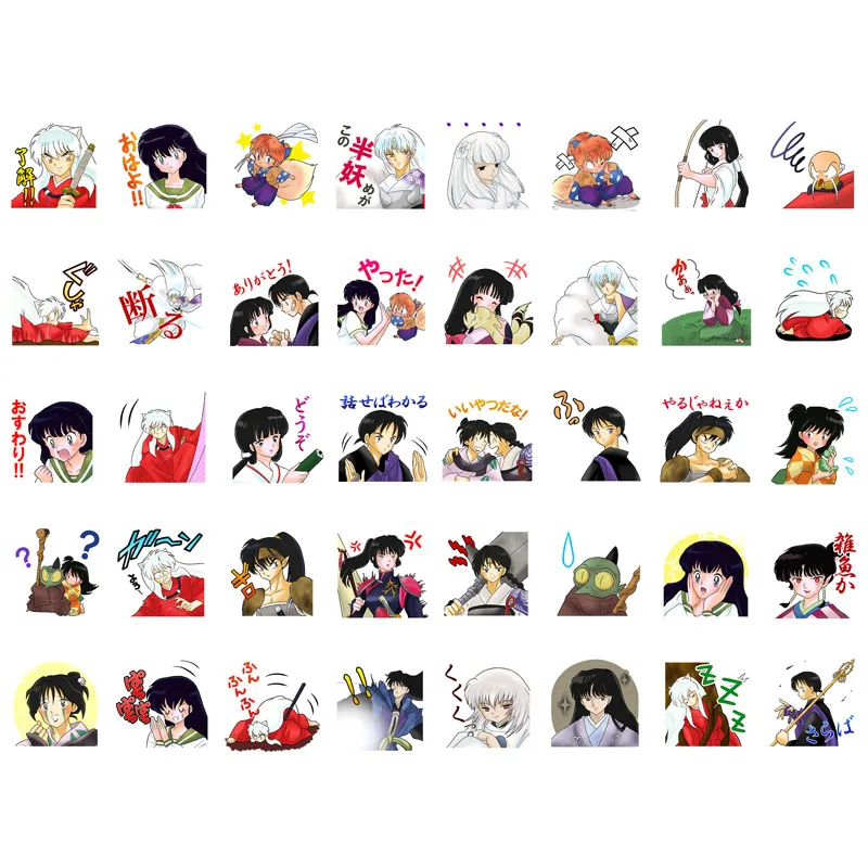 1 шт в виде милого героя аниме Inuyasha эстетическое записки коллаж Бумага журнал