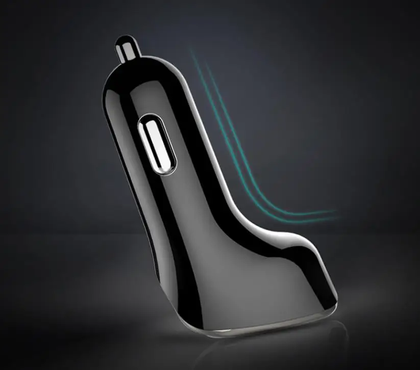 Автомобильное зарядное устройство с цифровым дисплеем 3 1 А два Usb порта|Зарядные