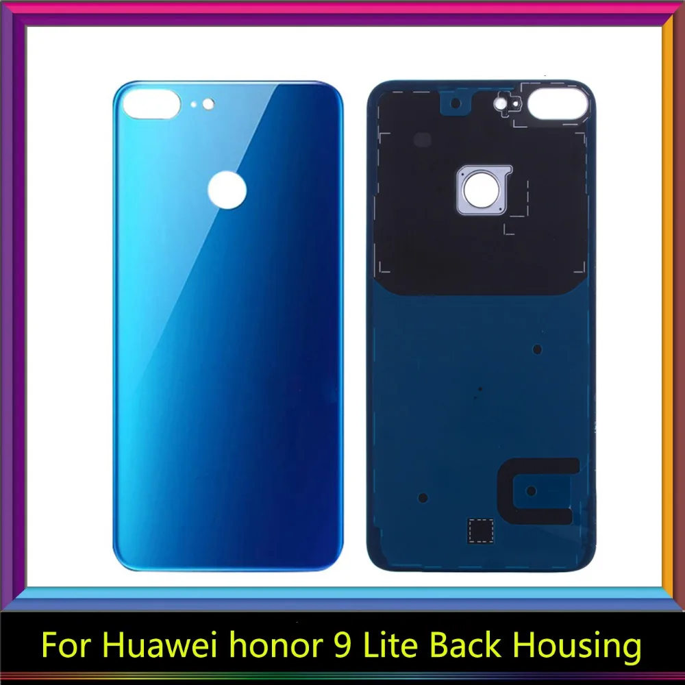 10 шт./лот для huawei honor 9 lite LLD-AL100 сзади Батарея Корпус задняя крышка двери с клеем