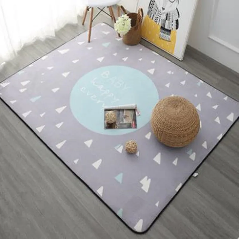Модный ковер для продажи 100x150 см, утолщенный мягкий коврик для детской комнаты, современный коврик для спальни, большие розовые ковры для гостиной - Цвет: Цвет: желтый