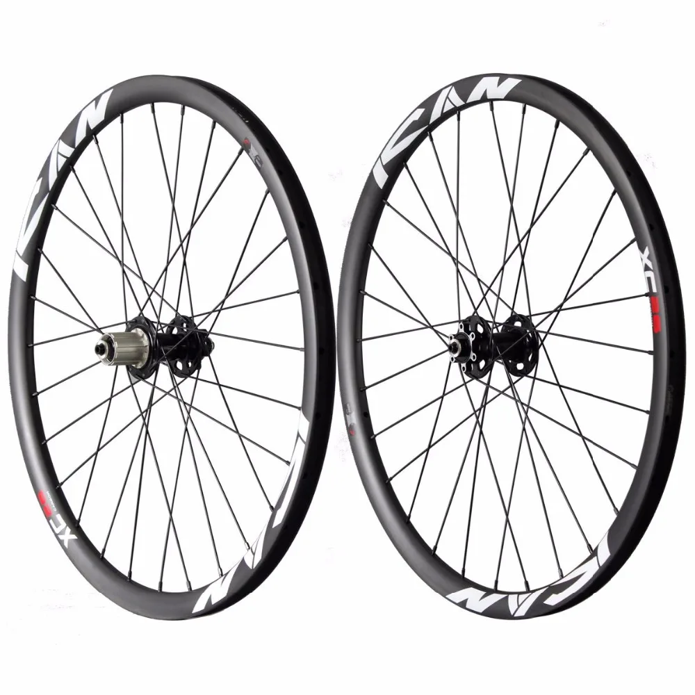26ER mtb карбоновые колеса 25 мм clincher горный карбоновый велосипед Powerway M81 UD МАТОВЫЕ с