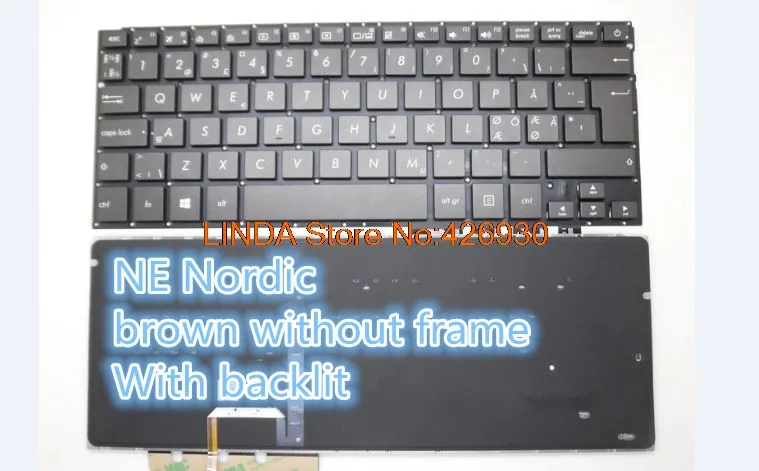 Клавиатура для ASUS U303 U303LA U303LN UX303 UX303LA UX303LN 0KNB0 3631UK00 SG 64020 98A 3631SL00 US/UK/NE/SL
