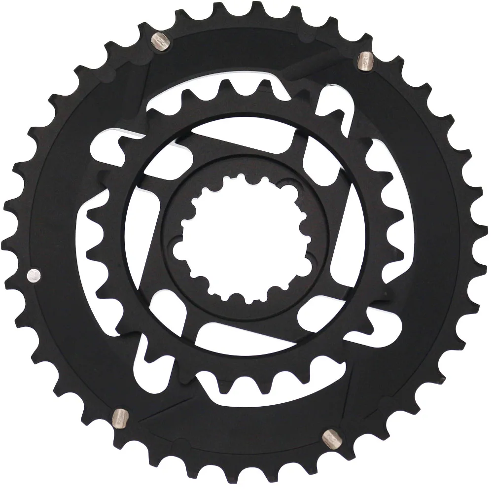 MTB дорожный велосипед полый двойной шатун для велосипеда с ЧПУ 24T 38T Gear 10s 11s цепное