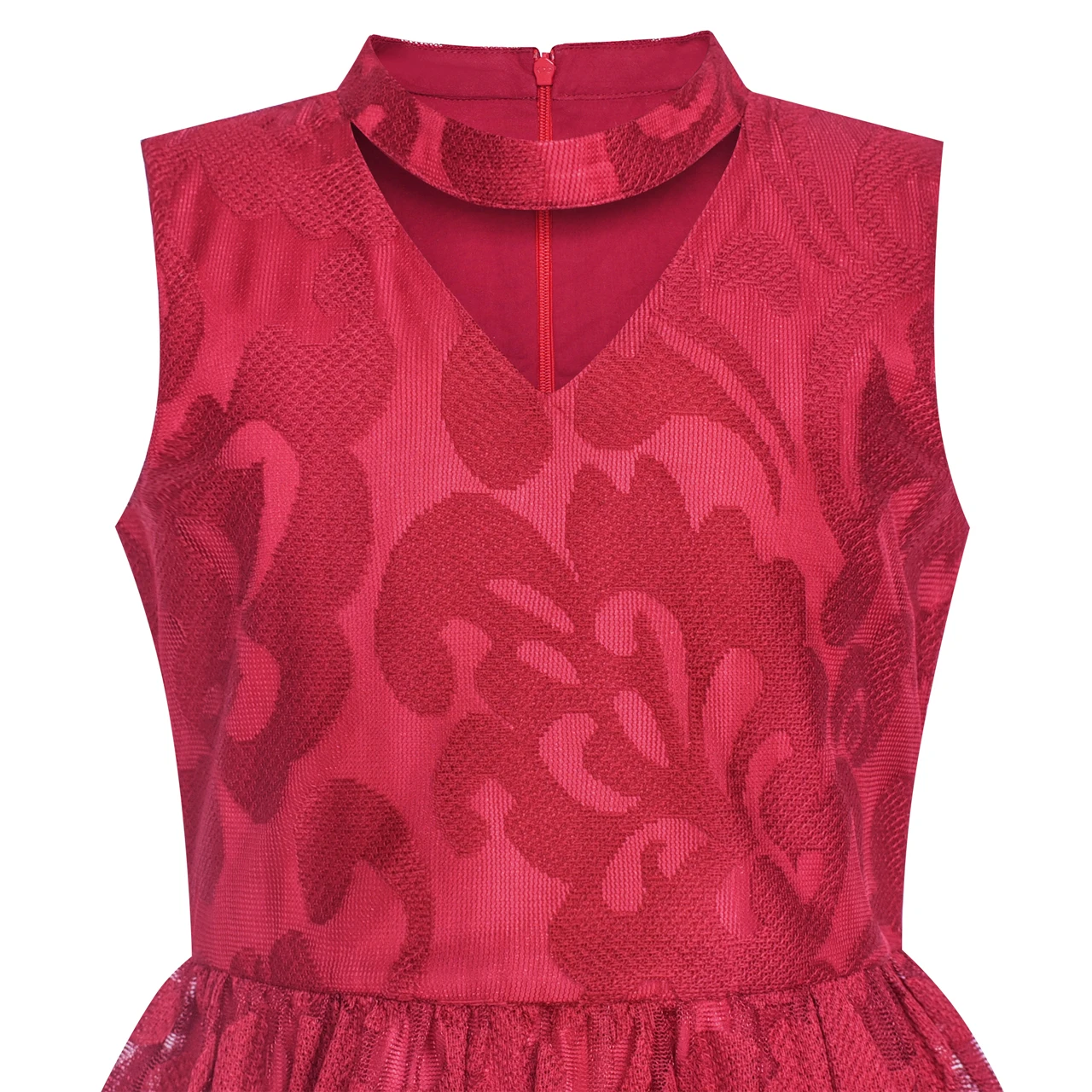 Sunny Fashion платья для девочек новогодние костюмы Цветок Девушка Платье Бургундия