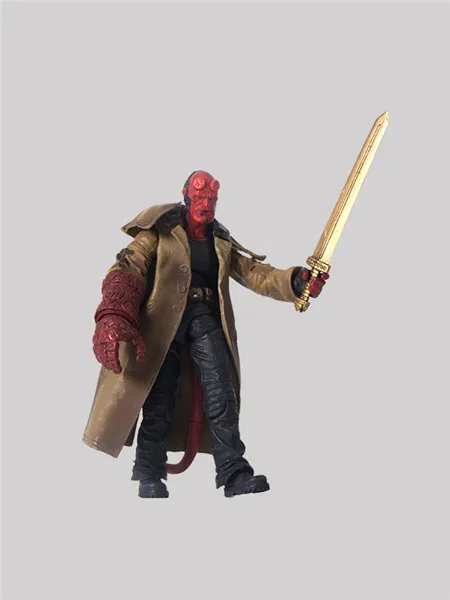 Anime 18CM 2 generations Hellboy 6 inches Section B C Movable Action Figure Movie Toys Model Doll Gift | Игрушки и хобби