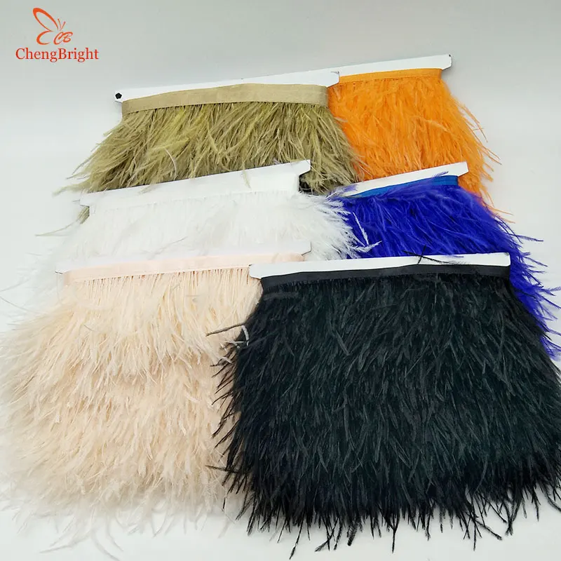 Лента ChengBright из страусиных перьев светильник украшение в виде светло фиолетового