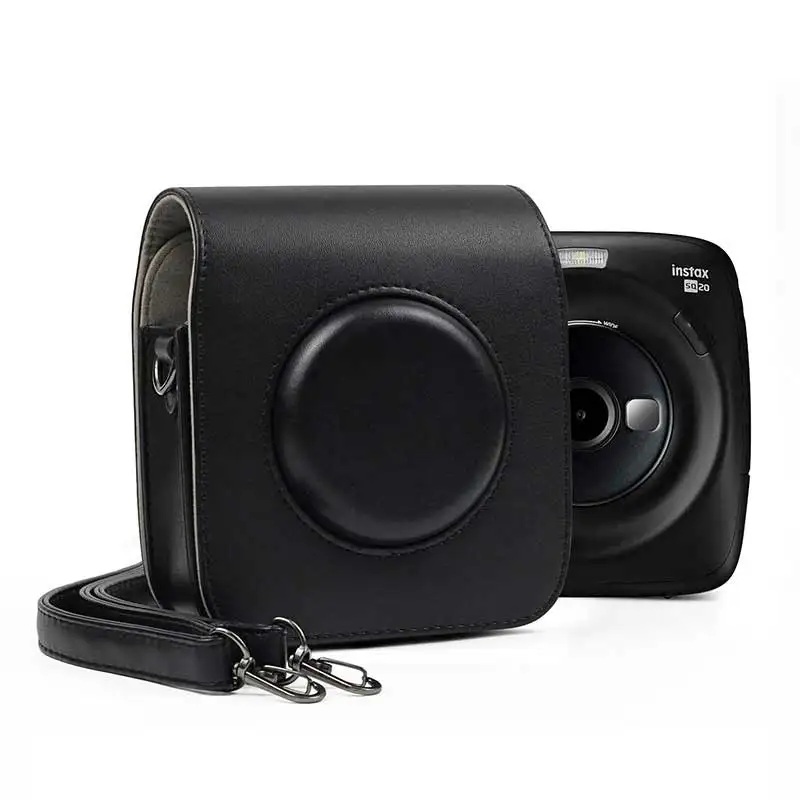 Винтажный чехол из искусственной кожи для камеры FUJIFILM Instax SQUARE SQ20 SQ10 защитный с
