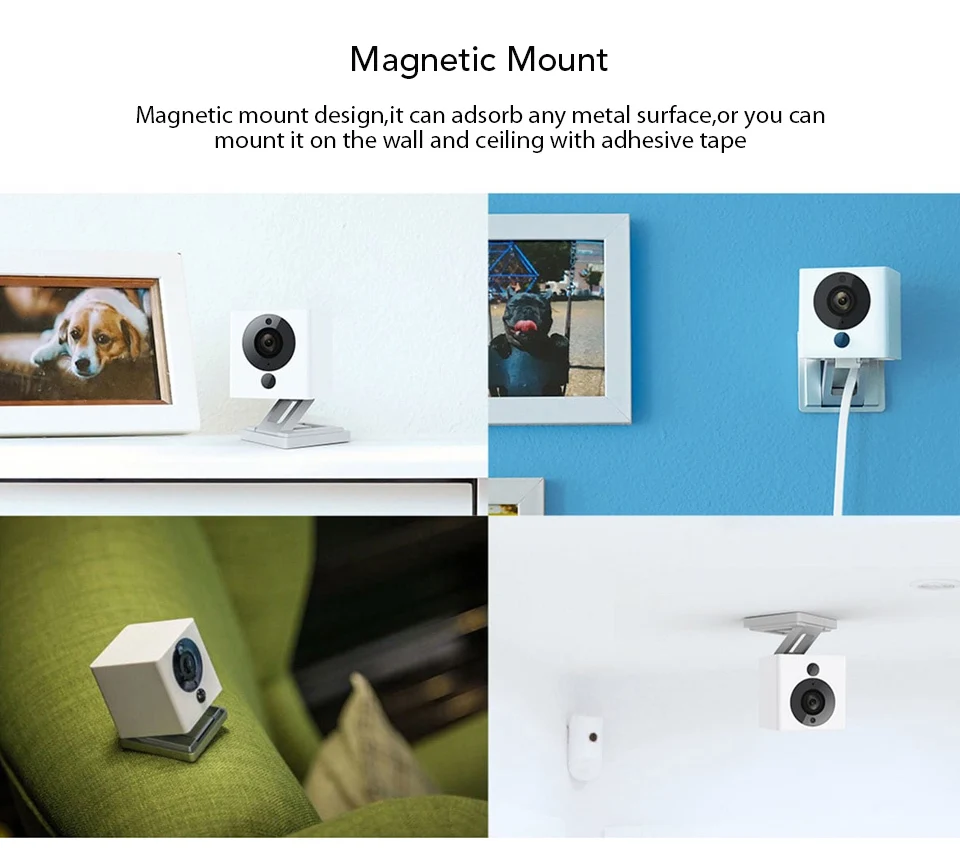 Original Xiaomi Mijia Xiaofang 1s 110 Degree F2.0 8x 1080p Digital Zoom Smart Camera Ip Wifi Wireless App Baby Mini Camaras