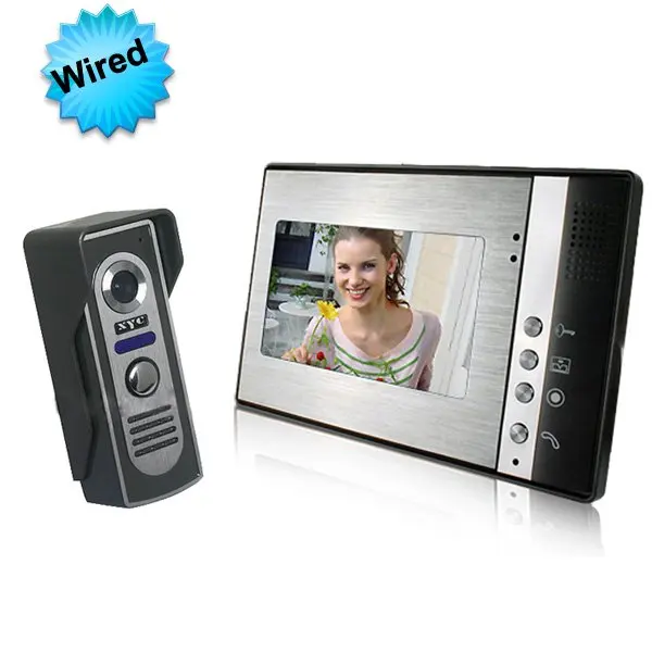 Super Sim 7 Inch Video Intercom System EW-VDP636 | Безопасность и защита