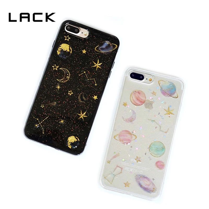 Чехол LACK Airship Stars для iPhone 6 6S Plus мягкий ТПУ чехол блестящий серии Universe чехлы