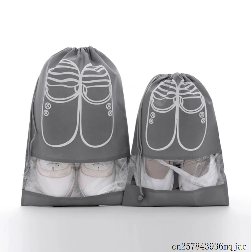 100 шт. водонепроницаемые сумки для обуви дорожная сумка хранения органайзер тоут