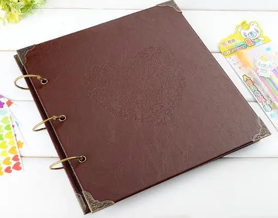 

Фотоальбом HarPaper винтажный черный 25 листов