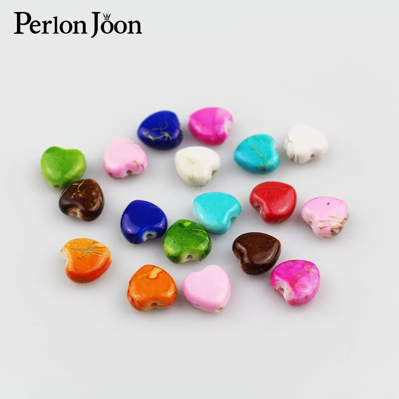 200 шт Бусины различных стилей круглые сердца длинные колонны рисовые бусины