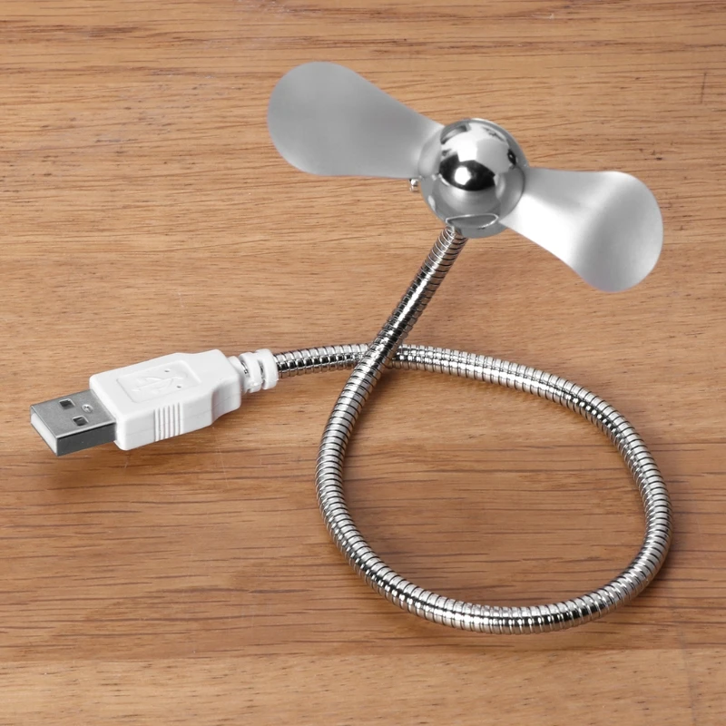 Вентилятор Mini USB гибкий охлаждающий вентилятор с переключателем для ноутбука