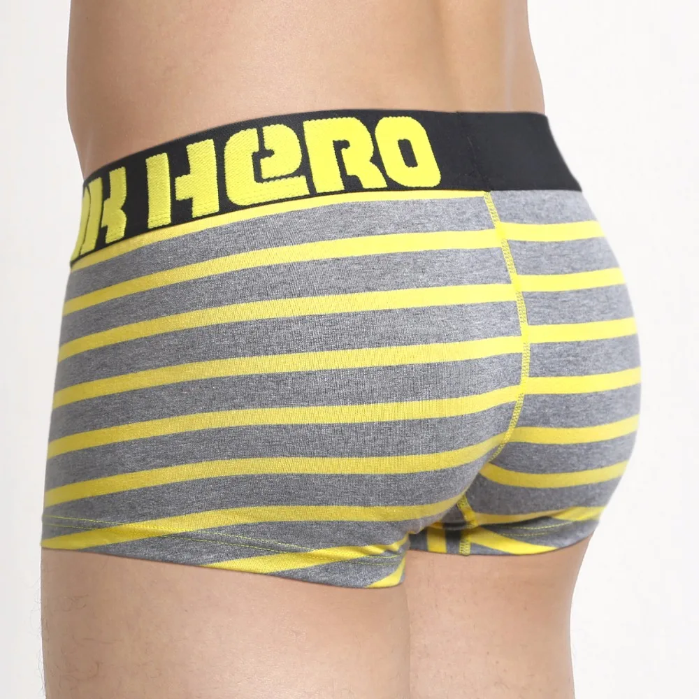 Новинка! Модное нижнее белье Pink Heroes хлопковые мужские боксеры шорты