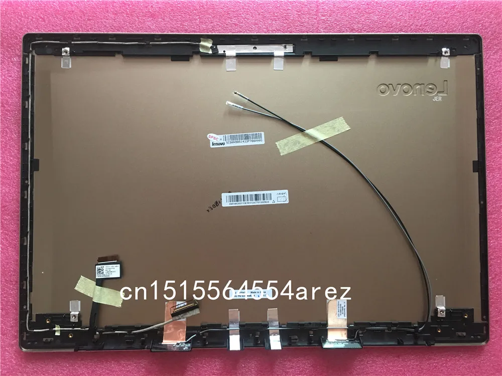 И lenovo Ideapad 520-15 520-15IKB верхняя крышка ЖК задняя крышка чехол Золотой 5CB0N98514 AM14K000110