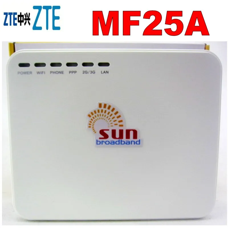ZTE MF25A 3G маршрутизатор HSPA + 21 6 M Мощный Wi-Fi роутер Sim-карта ADSL(3 в 1) | Компьютеры и офис