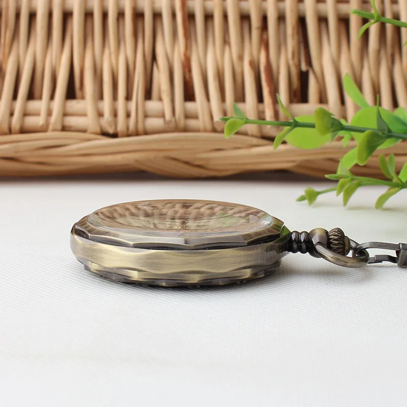 2017 Западная ветер механические карманные часы студенты одежда аксессуары с