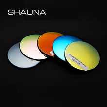 SHAUNA 1,50 1,61 1,67 поляризованных солнцезащитных очков близорукость рецептурные линзы, зеркальные линзы, UV400 очки компьютер
