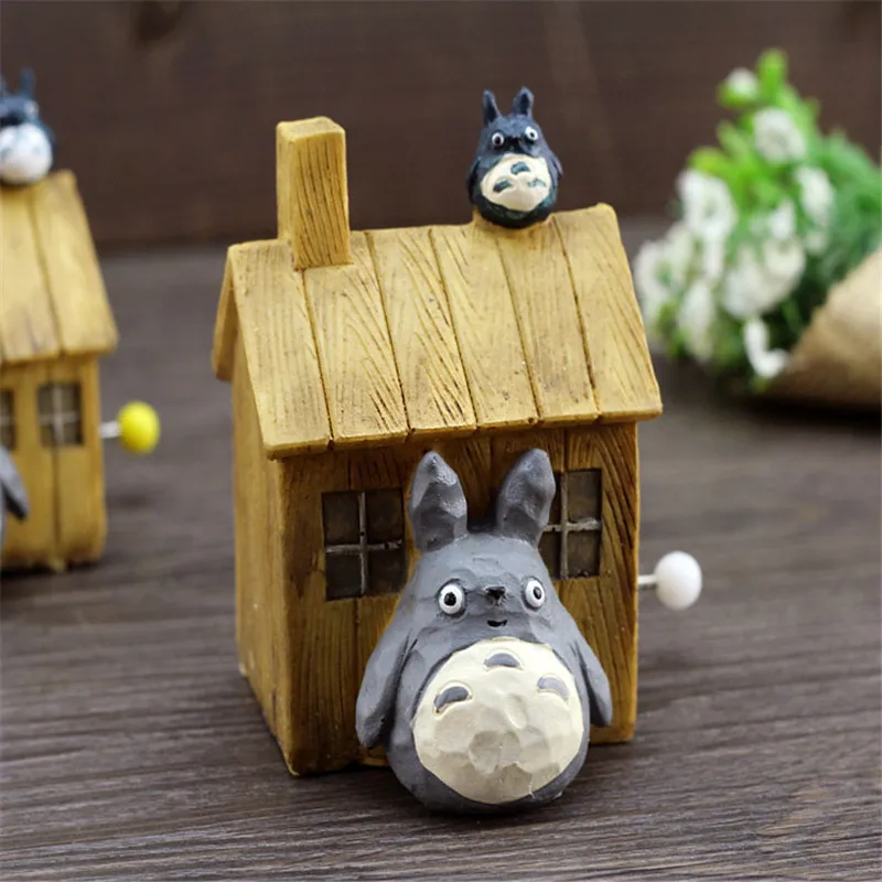 Музыкальная шкатулка anonyity Lovely Totoro Коллекционная из смолы для кукол|music box|totoro music