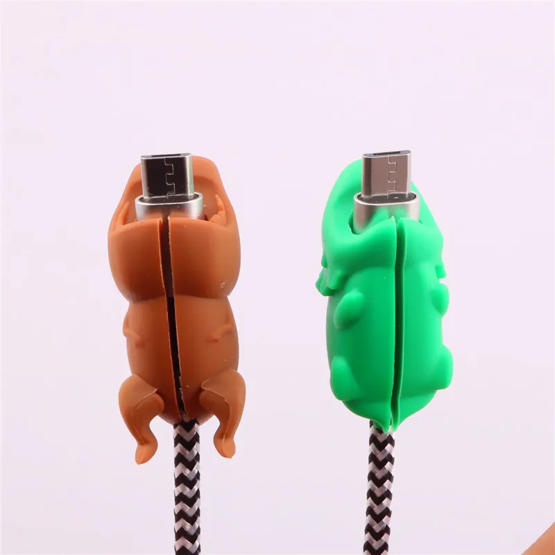 SIANCS защита для кабеля "укус" динозавр животное для android кабель милый моталки usb кабель Органайзер провода держатель кабеля